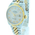 ROLEX Datejust 36 (Dial Oxidised) Automatic Watch 16233 Stainless Steel Beige