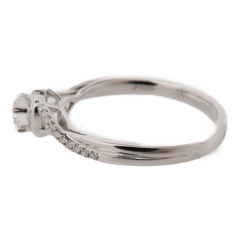 JEWELRY Diamond Ring Accessories US#6.5 18K White Gold