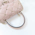 Valentino GHW 2way Shoulder Bag Handbag Lambskin Leather Pink