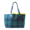 BURBERRY Tote Bag Shoulder Bag Canvas Green/Yellow