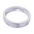 CARTIER Happy Birthday Ring 18K White Gold US#6.25 Cartier#53