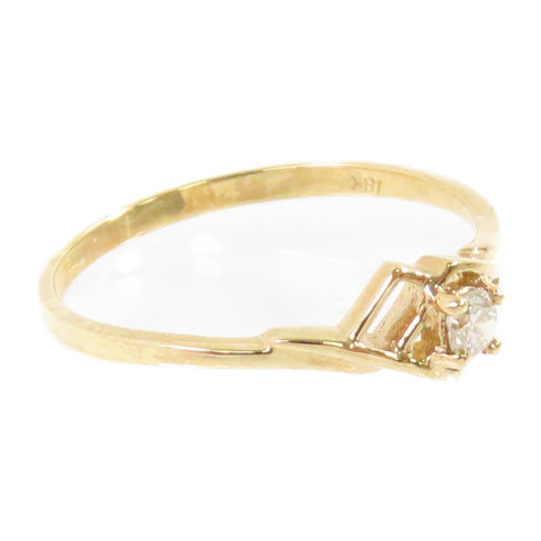 JEWELRY Diamond Ring US#7.25 18K Yellow Gold