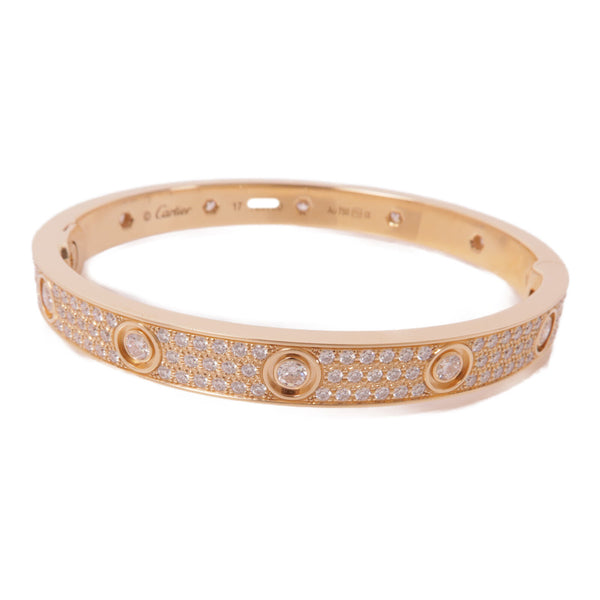 CARTIER Love Bangle 18K Pink Gold/Diamond