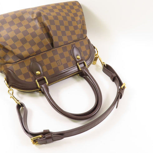 LOUIS VUITTON LV GHW Trevi PM 2 Way Shoulder Bag N51997 Damier Brown