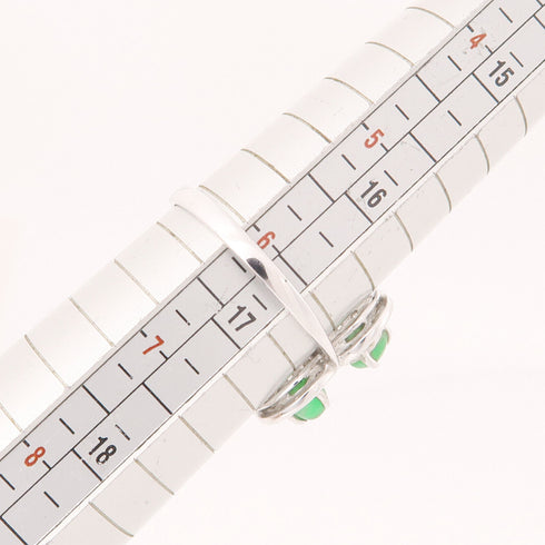 JEWELRY Jade Ring 18K White Gold US#6