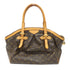 LOUIS VUITTON LV GHW Tivoli GM Handbag M40144 Monogram Brown v2