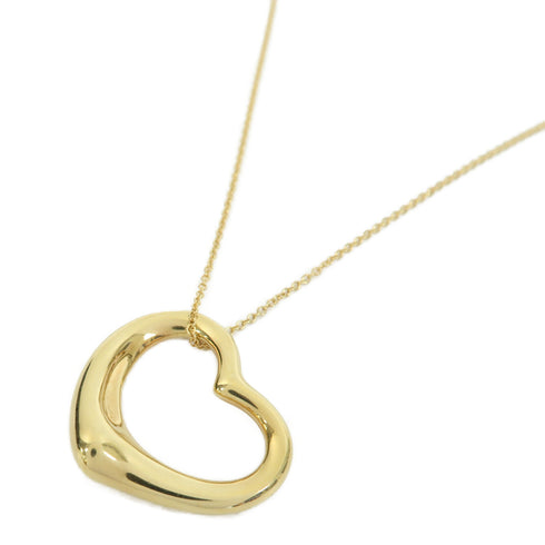 TIFFANY&CO Open Heart Necklace 18K Yellow Gold v2