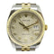 ROLEX Datejust Automatic Watch 116233/2009 Stainless Steel Beige