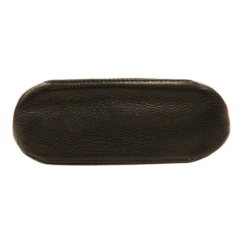 Michael Kors GHW Pouch (with handle) Calfskin Leather Black