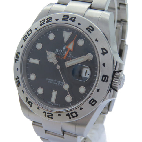 ROLEX Explorer II Automatic Watch 216570 Stainless Steel Black
