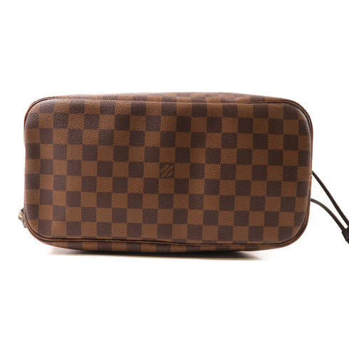 LOUIS VUITTON LV GHW Neverfull MM Tote Bag Damier Ebene N41358 Brown