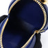 LOEWE GHW Inflated Anagram Cookie Coin Case Purse Calfskin Leather Blue