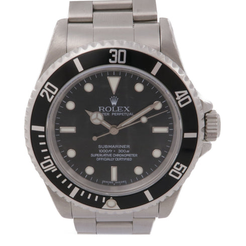 ROLEX Submariner Automatic Watch 14060 Stainless Steel Black