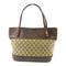 GUCCI GG GHW Tote Bag 353125 Canvas/Calfskin Leather Brown