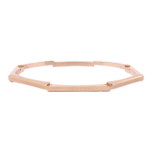 GUCCI GG Link To Love Bangle 18K Pink Gold