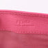 FENDI SHW Long Wallet Calfskin Leather Pink