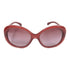 CHANEL CC Sunglasses PVC Brown