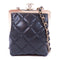 CHANEL Quilted CC GHW Chain Shoulder Bag AP2496 Lambskin Leather Black