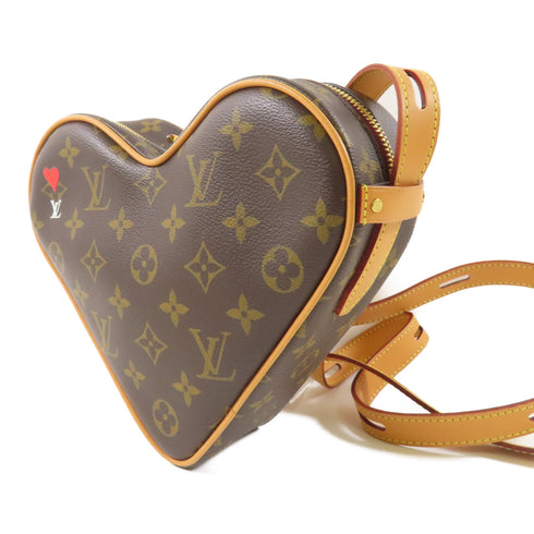 LOUIS VUITTON LV GHW Game On Coeur Shoulder Bag M57456 Monogram Brown