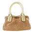 LOUIS VUITTON LV GHW Trapeze PM Handbag M40059 Monogram Mini Lin Brown/Beige