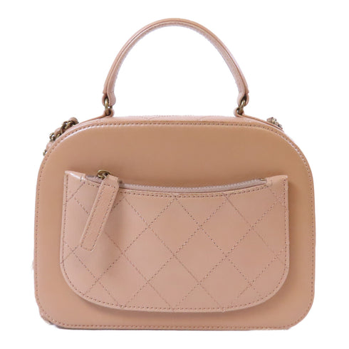 CHANEL Quilted CC GHW Chain Shoulder Bag A9346 Caviar Leather Sanguine Pink