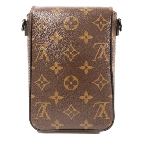LOUIS VUITTON LV S-Lock Vertical Shoulder Bag Monogram M81522 Brown