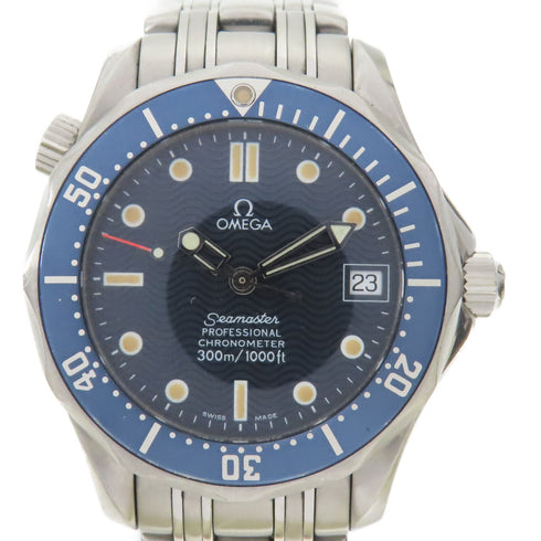OMEGA Seamaster Automatic Watch 25518000 Stainless Steel Blue