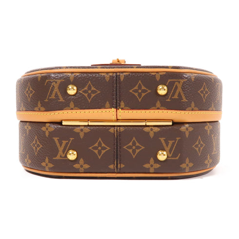 LOUIS VUITTON LV GHW Petite Boite Chapeau 2 Way Bag M43514 Monogram Brown