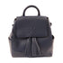 Tory Burch TB GHW Backpack Rucksack Calfskin Leather Blue