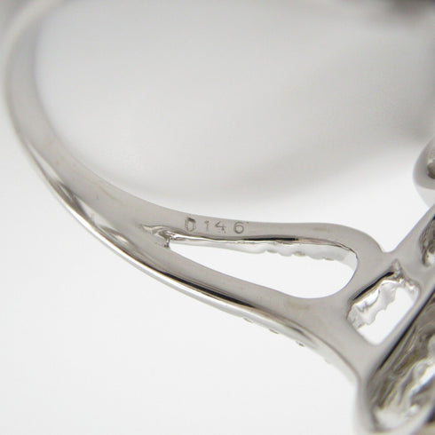 FINE JEWELRY 1.46ct Diamond Ring 18K White Gold US#7.5