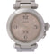 CARTIER Pasha C Big Date W31058M7 Automatic Watch Stainless Steel Pink