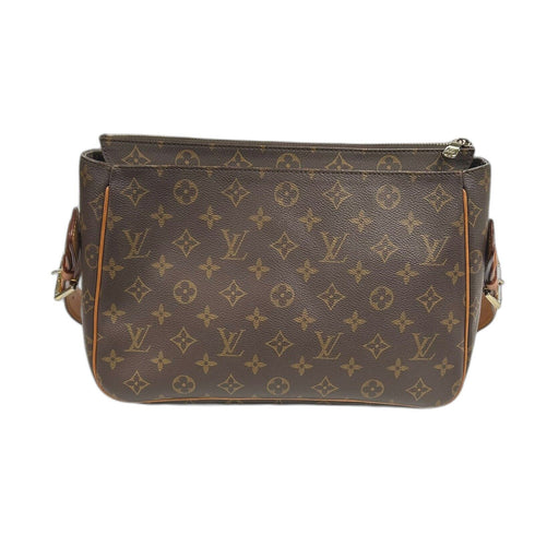 LOUIS VUITTON LV GHW Viva Cite GM Shoulder Bag M51163 Monogram Brown