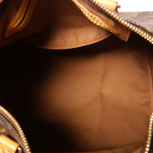 LOUIS VUITTON LV GHW Speedy 30 Hand Bag Monogram Brown