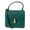 BVLGARI GHW Serpenti Forever 2Way Shoulder Hand Bag Calfskin Leather Green