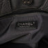 CHANEL Quilted CC SHW 2 Way Shoulder Bag Calfskin Leather Grey