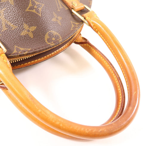 LOUIS VUITTON LV GHW Ellipse PM Handbag M51127 Monogram Brown v4