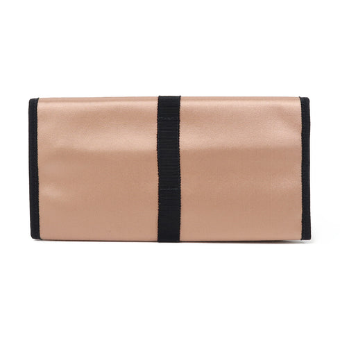 CHANEL CC Clutch Bag Pouch Silk Pink