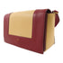 CELINE GHW Shoulder Bag 180263 Lambskin Leather Apricot Color Red