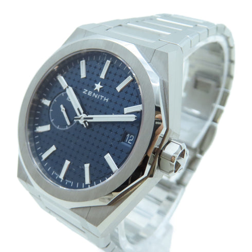 ZENITH Defy Skyline Automatic Watch 039300362 Stainless Steel Navy