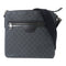 GUCCI GG SHW Shoulder Bag PVC Coated Canvas 322279 Black