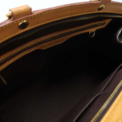 LOUIS VUITTON LV GHW BREA GM 2 Way Shoulder Bag M91616 Monogram Vernis Burgundy