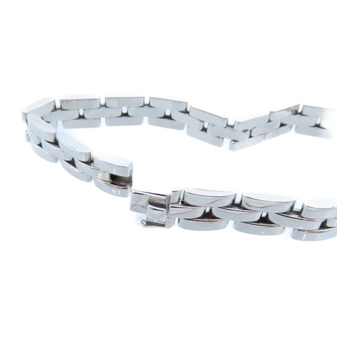 CARTIER SHW Mayon Pantail Bracelet Bangle 18K White Gold