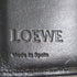 LOEWE SHW Anagram Trifold Wallet C821TR2X16 Calfskin Leather Black