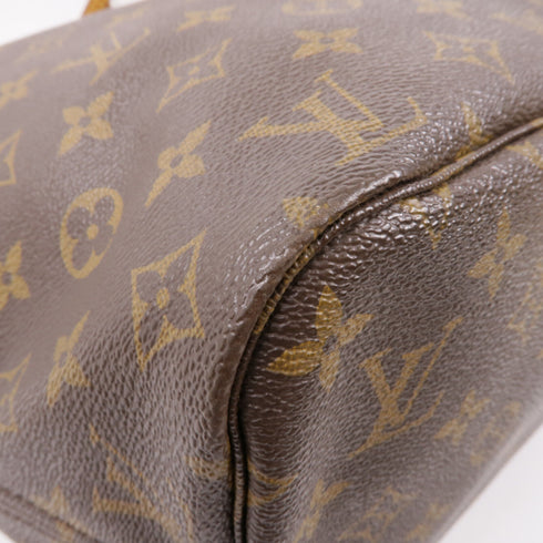 LOUIS VUITTON LV GHW Neverfull MM Shoulder Tote Bag M40156 Monogram Brown