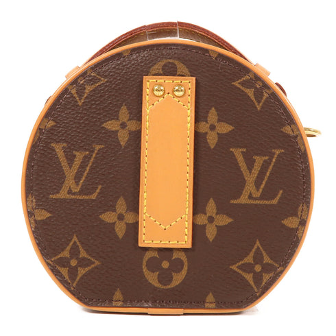 LOUIS VUITTON LV GHW Mini Boite Chapeau 2 Way Shoulder Bag M44699 Monogram Brown v1