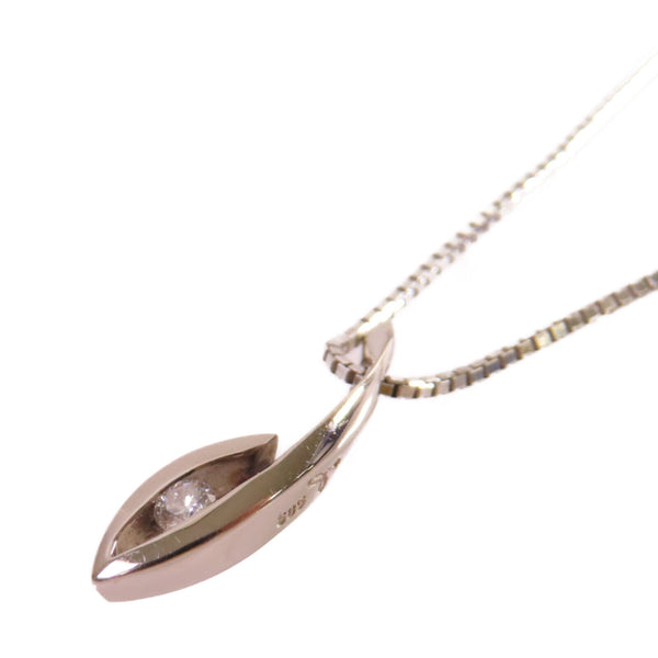 Fine Jewelry Diamond Necklace 14K White Gold