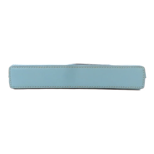 Kate Spade SHW Shoulder Crossbody Bag Calfskin Leather Light Blue