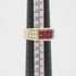 CARTIER Diabolo Ruby Diamond Ring 18K Yellow Gold US#6.25/JP#12.5/Cartier#53