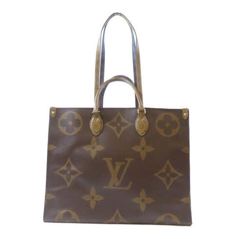 LOUIS VUITTON LV GHW OnTheGo GM 2 Way Shoulder Tote Bag M45320 Monogram Reverse