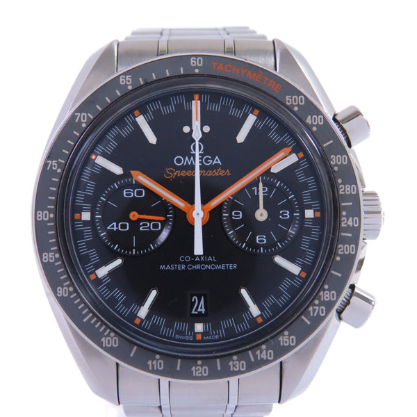 OMEGA Speedmaster Racing 44mm Automatic Watch 32930445101002/2018 SS Black